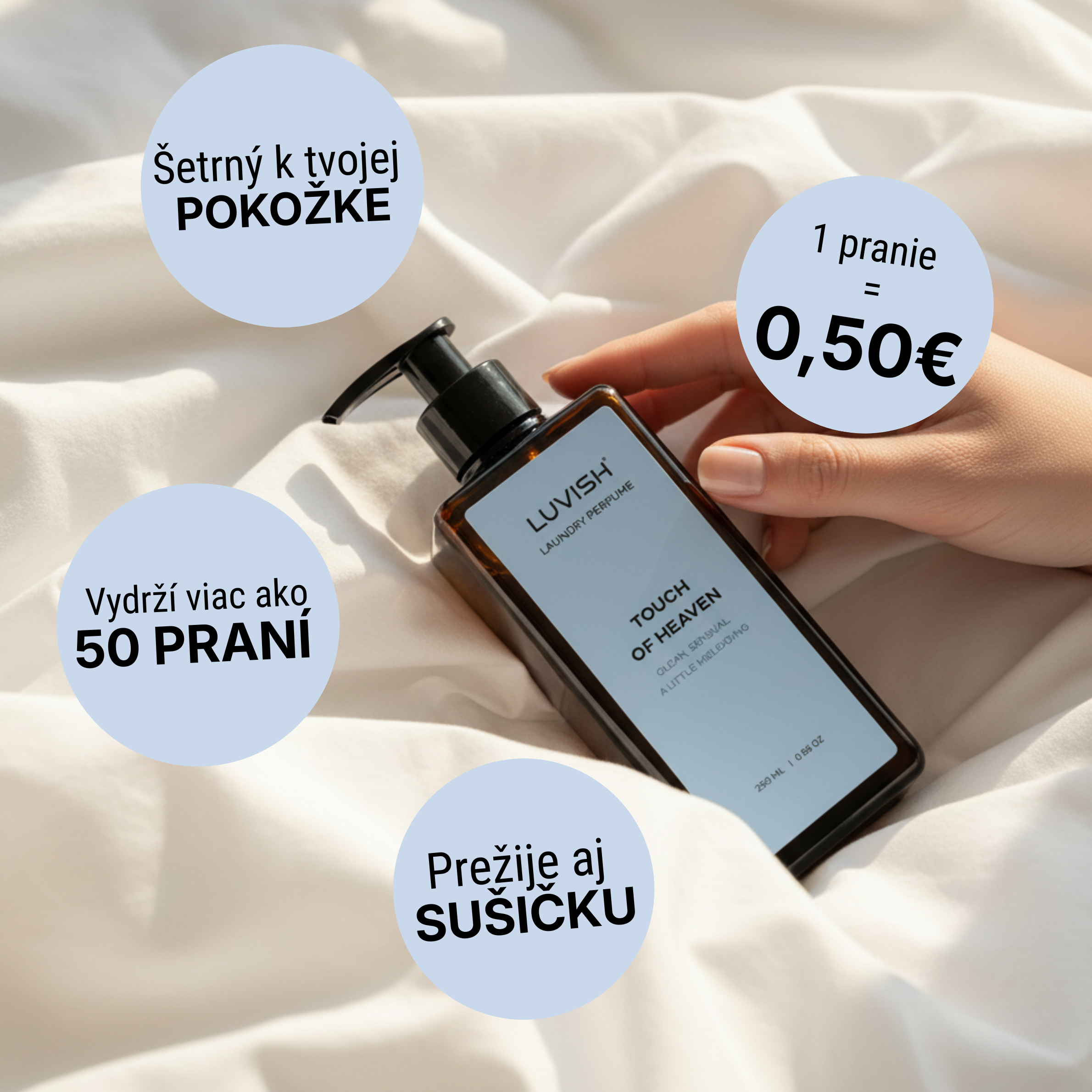 TOUCH OF HEAVEN - Olej do prania