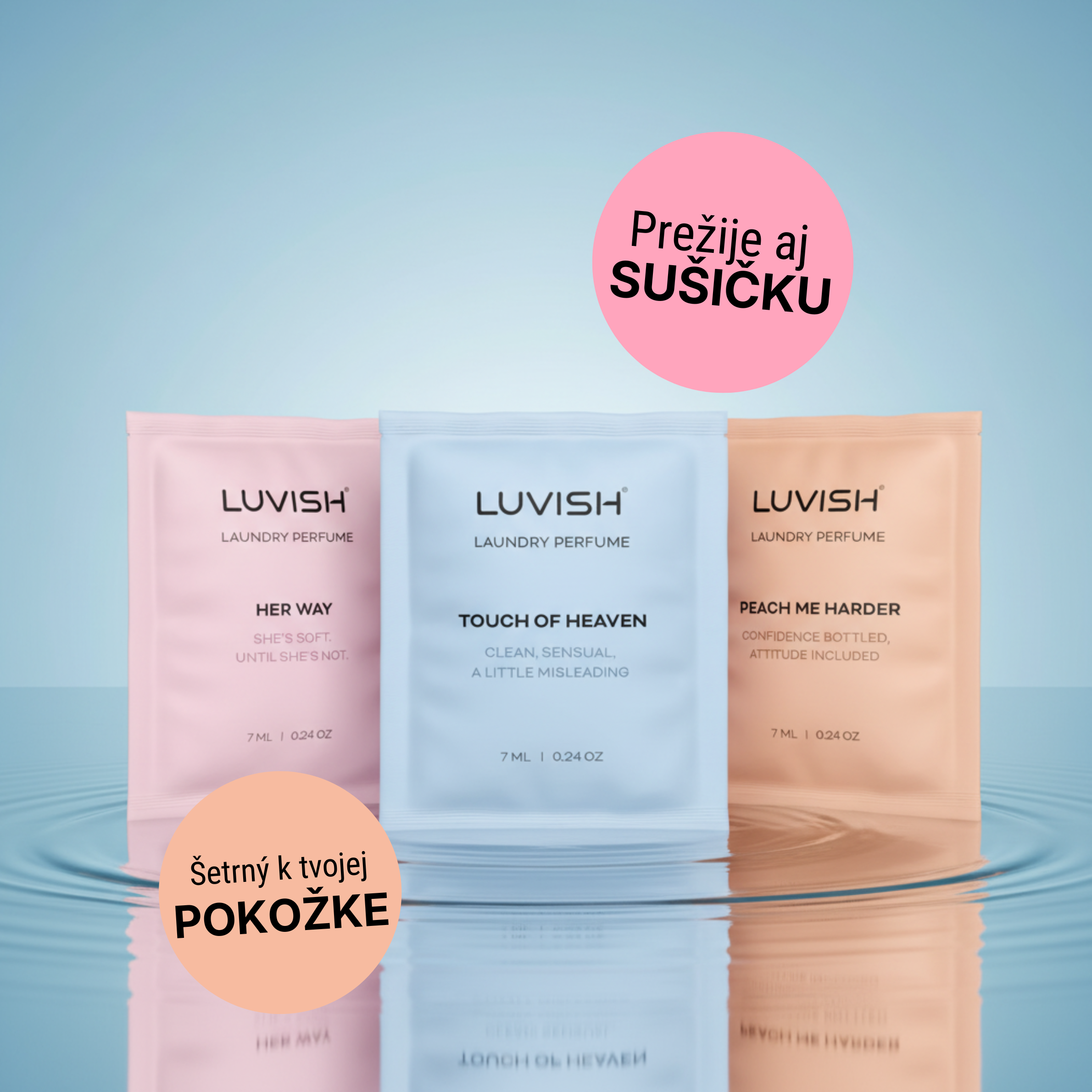 TEASE PACK - Vzorky olejov do prania